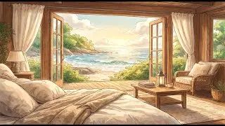 Ocean Waves | Calm Shoreline Ambience for Quiet Hours.