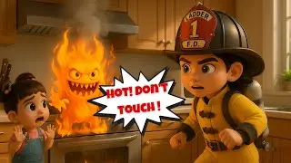 Monsters in the Kitchen 🔥 Don&rsquo;t Touch the Stove | LaLa & Coby &ndash; Safety Song for Kids