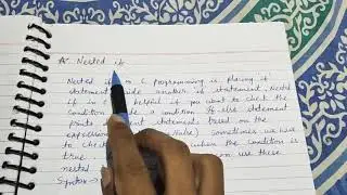 Lecture 2.21 Nested If Statement - Control statements in C by Aayush Malviya