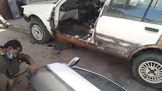 Corolla 86 getting ready, complete Denting & Painting