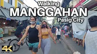 Walking Manggahan Pasig City Philippines [4K]