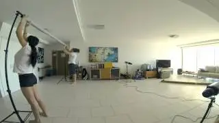 Photography Studio Setup Time Lapse video from GoPro