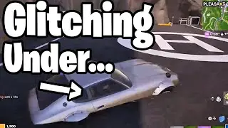 Accidentally Glitching Under the Map in Fortnite OG