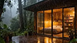 Rain Sounds All Night Long | Fall Asleep Fast ASMR