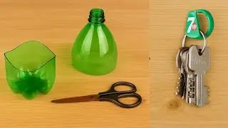 Amazing Plastic Bottles Hacks Tool Holder and Key Chain Holder!
