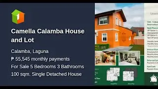 Camella Calamba House and Lot