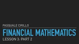 FinMath L3-2: Risk-neutral measures and self-financing portfolios