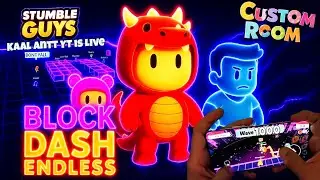 STUMBLE GUYS LIVE | UNLIMITED BLOCK DASH ROOM CODE 😍 INW ASIA SERVER #stumbleguyslive