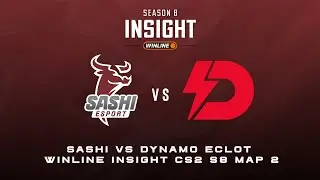 Sashi vs DYNAMO ECLOT  WINLINE Insight CS2 S8 map 2