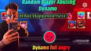 Random Player Abusing Dynamo In Tdm Match | Dynamo Full Angry | #Darkgaming