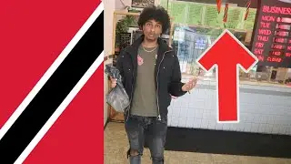 TRYING TRINIDAD FOOD FOR THE FIRST TIME!