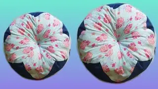 simple&fast method stylish cushion cover design | cutting&stitching |sewingtutorial for beginners