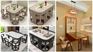 R101 || Latest Space Saving Dining Table & Chair designs |Small Dining Table  Space Saving Furniture