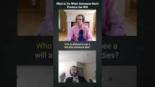 What to Do When Someone Won't Produce the Will #Probate #Will #Law #Lawyer #WeeklyDocketPodcast