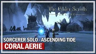 Coral Aerie Dungeon & All Secrets Solo Sorcerer - Ascending Tide | The Elder Scrolls Online