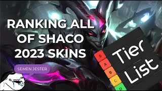 Рейтинг ВСЕХ обликов Шако (Семенной шут) 2023 года в League of Legends #tierlist