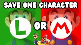 Save One Super Mario Character | Would You Rather Super Mario Bros. Movie