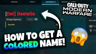 How to get ANY COLOR CLAN TAGS and NAME In Modern Warfare (COLORFUL CLAN TAG)