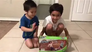 #REVIEW Unboxing Kids Toys Hover Soccer Ball - LED Air Power Soccer Set with by FREE TO FLY