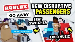 NEW DISRUPTIVE PASSENGERS UPDATE in Cabin Crew Simulator (Roblox)