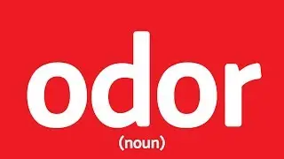 How to pronounce odor (Definition + Example sentences)