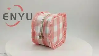 Ruffle Mini Makeup Bag