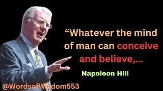15 Best Inspiring Quotes From Napoleon Hill | Motivational Quotes | Words of Wisdom. #motivation