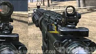 Black-ops 2 GUNS vs MW3 GUNS ** REAL