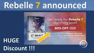 Скоро выйдет Rebelle 7. Огромные скидки доступны только ограниченное время.