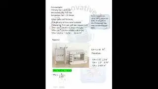 Transformer Turns per Volt (TPV) Formula