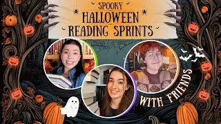 ✶⋆.˚☾ SPOOKY READING SPRINTS w/ Friends 👻🦇🎃📚🍂✶⋆.˚☾