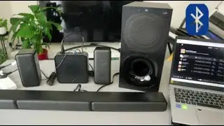 How to Connect Sony S40R Soundbar To Your Laptop and Testing the Sound