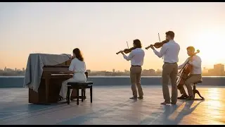 Melodías de piano y cuerdas para un tiempo de calma profunda y tranquilidad serena