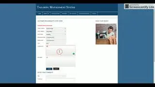 Tailoring Management System | PHP and MySQL Project Source Code | PHP MySQL CRUD Project