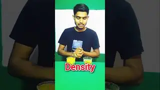 Density Explained_by_Raushan_sir||Density Experiments||घनत्व क्या होता है|| #experiment #physics