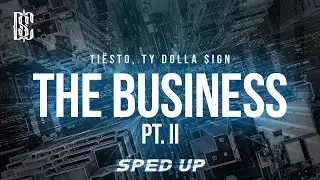 Ti&euml;sto & Ty Dolla $ign - The Business, Pt. II (sped up) | Lyrics