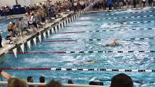 Marcel Liu 4x50 free relay @ 2018 NE Seniors