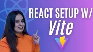 How to setup React setup with Vite in VSCode |  React Tutorials
