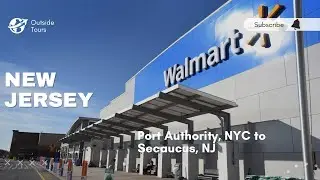 [4K] Driving to Walmart Secaucus on a New Jersey Transit Bus from Port Authority #nyc #viralvideo