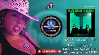 SEE WHAT SPIRIT SAYS Live Tarot Q&A & Music + Interview with David From Black Market Carnage! #tarot
