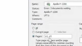 How to quickly print specific chapters in a Word document
