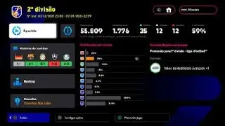 eFootball&trade;DIVIS&Otilde;ES ONLINE CONTA SECUND&Aacute;RIA