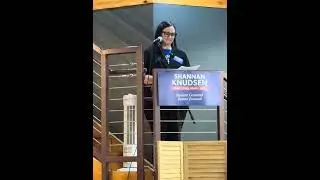 Shannan Knudsen for Conway School Board Zone 3 Campaign Kickoff Speech