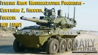 Italian Army Modernization Programs - Centauro 2, Freccia, Freccia MLU AMV (Part 2 of 5)