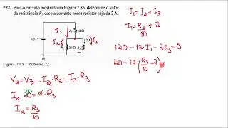Circuitos Elétricos - Exercício 7.22