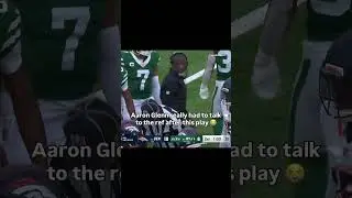 Ran all the way to midfield 💀 #nfl #aaronglenn #jets #broncos