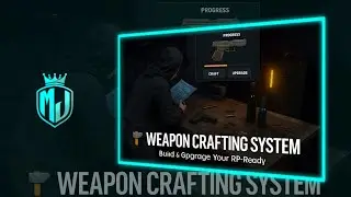 [FREE] 🔧 Advanced Weapon Crafting System for QBCore – Fully Customizable | MJ DEVELOPMENT