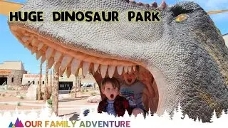 GIANT LIFE SIZE DINOSAUR Family Fun Park and Museum - Moab Giants Dinosaur Park and Museum