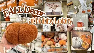 *OMG* FALL DECOR 2024 AT HOBBY LOBBY! NEW FALL DECORATIONS, HOBBY LOBBY FINDS #fall2024 #hobbylobby