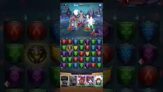 Testing/First raids with Agrafena. Empires and Puzzles.